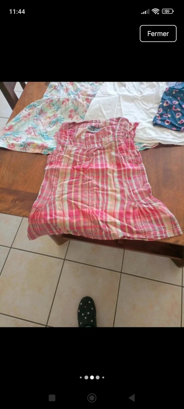 Lot of 6 3-year-old girl tank tops – photo 4